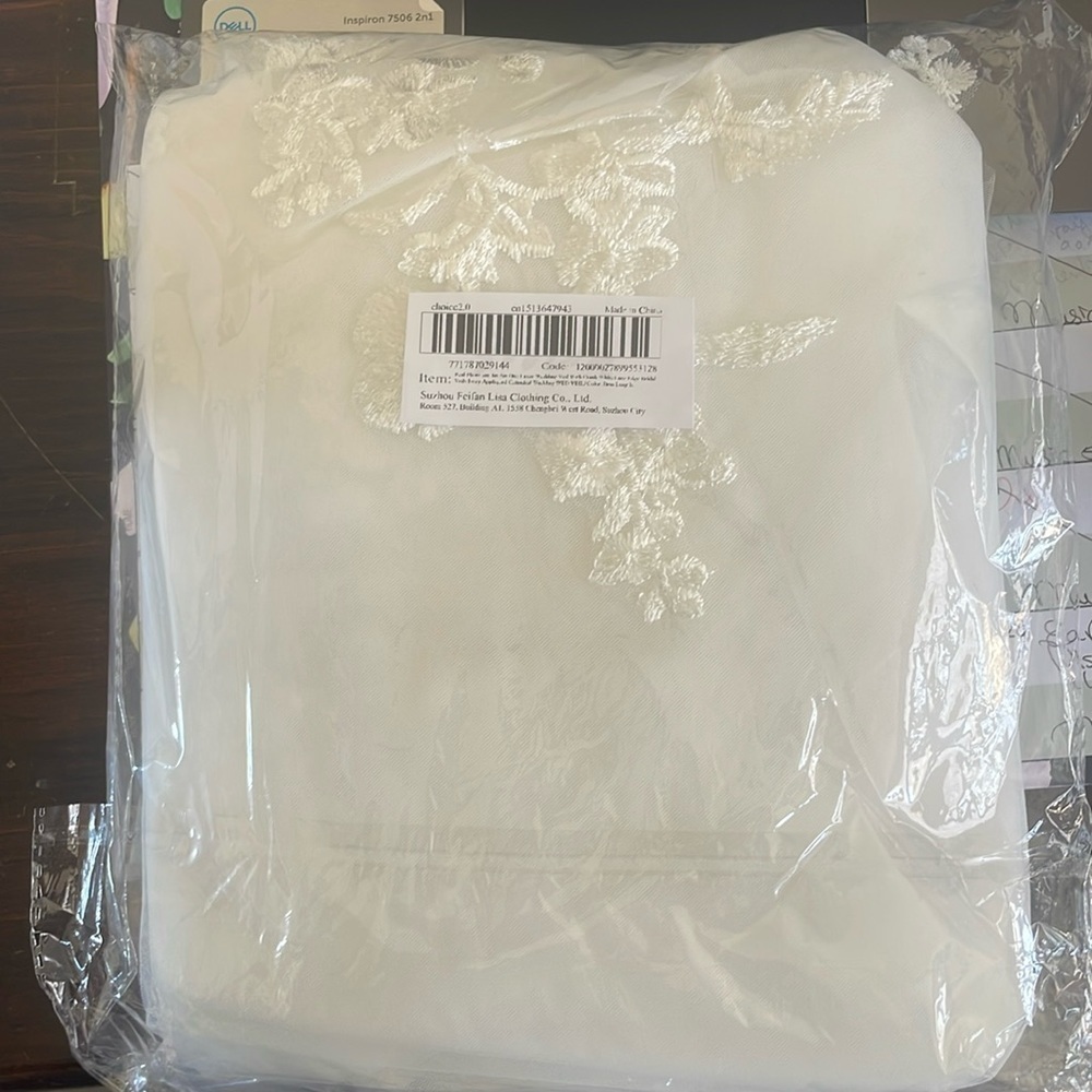 NEW Bridal Veil WHITE - Picture 8 of 8